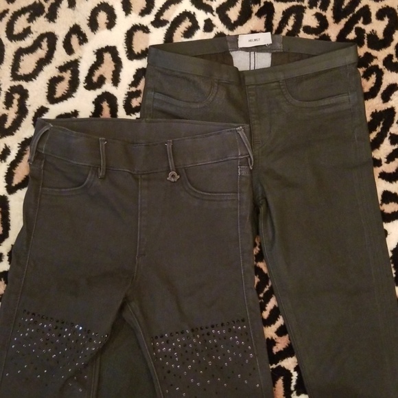 2 pairs of black stretch jeans - Picture 2 of 6
